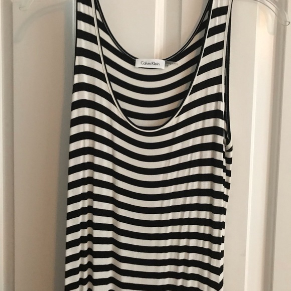 Calvin Klein Striped Dress - Picture 2 of 5